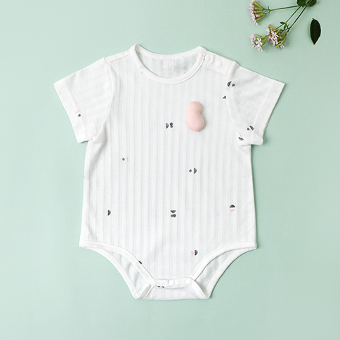 Bamboo Mesh HugBee Baby Bodysuit