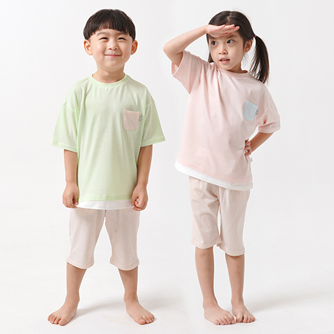 BambooKids Village Oversized Short Sleeve Inner Wear