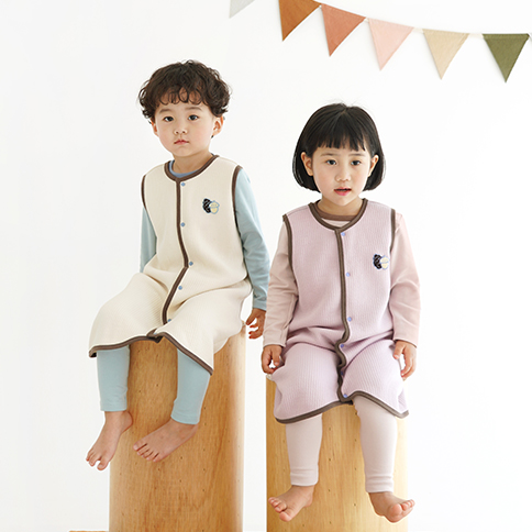 Bamboo Village Ribbed Sleeping Vest_Fruit