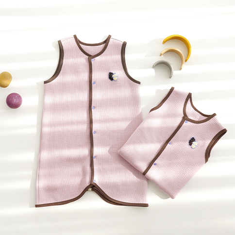 Bamboo Village Ribbed Sleeping Vest_Fruit