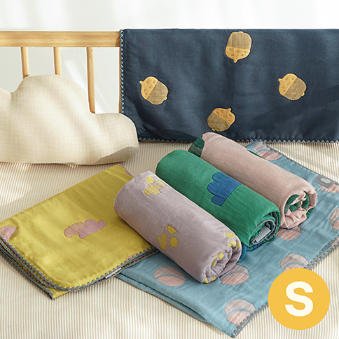 Bamboo Village Jacquard Blanket_S (100*65)