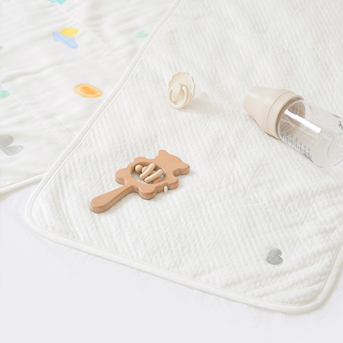 柔软竹纤维 小村庄婴儿拍嗝巾