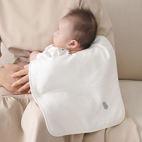 柔软竹纤维 小村庄婴儿拍嗝巾