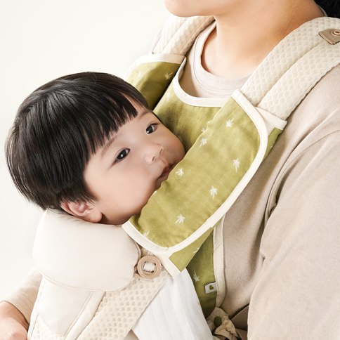 Bamboo Jungle Drool & Teething Pads(All-in-one Set)