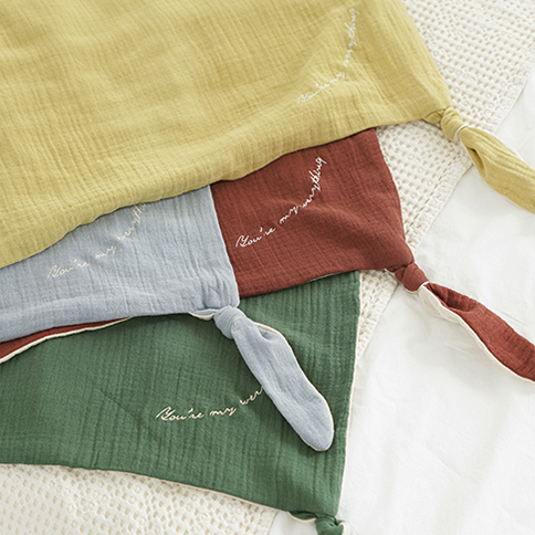 Bamboo Crinkle Gauze Multi-Use Blanket_S (50x70)