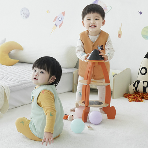 Bamboo Cozy Space Reversible Vest