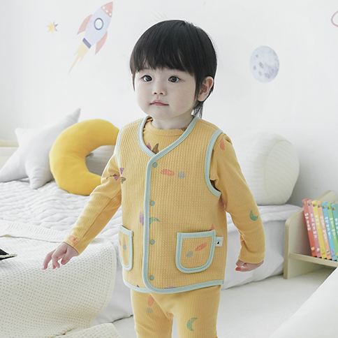 Bamboo Cozy Space Reversible Vest