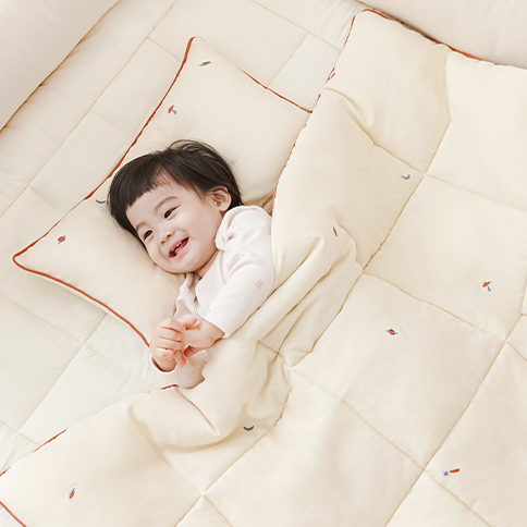 Bamboo Gauze Space Bedding Set (Comforter+Pillow)</br>_B(L)(Baby Large)