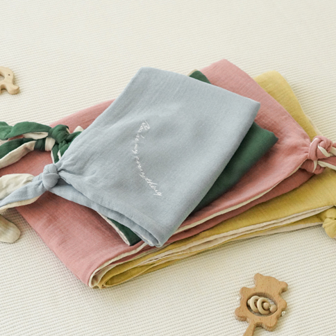 Bamboo Crinkle Gauze Multi-Use Blanket_L(Large) (80x100)