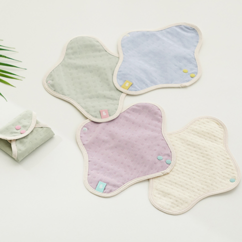 BambooBailey Soft Non-Slip Washable Panty Liner 5EA Set + Pouch