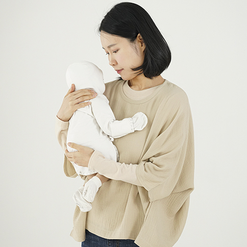 BambooBailey Crinkle Gauze Nursing Cover Up