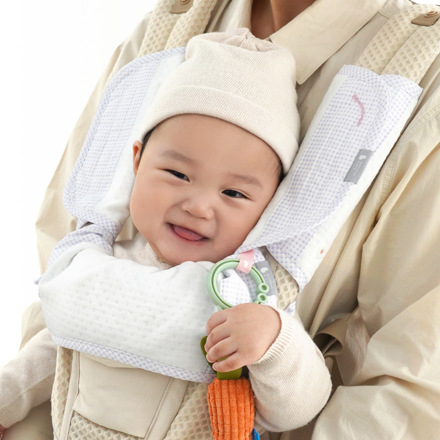 Bamboo HugMe Drool & Teething Pads (All-in-one Set)