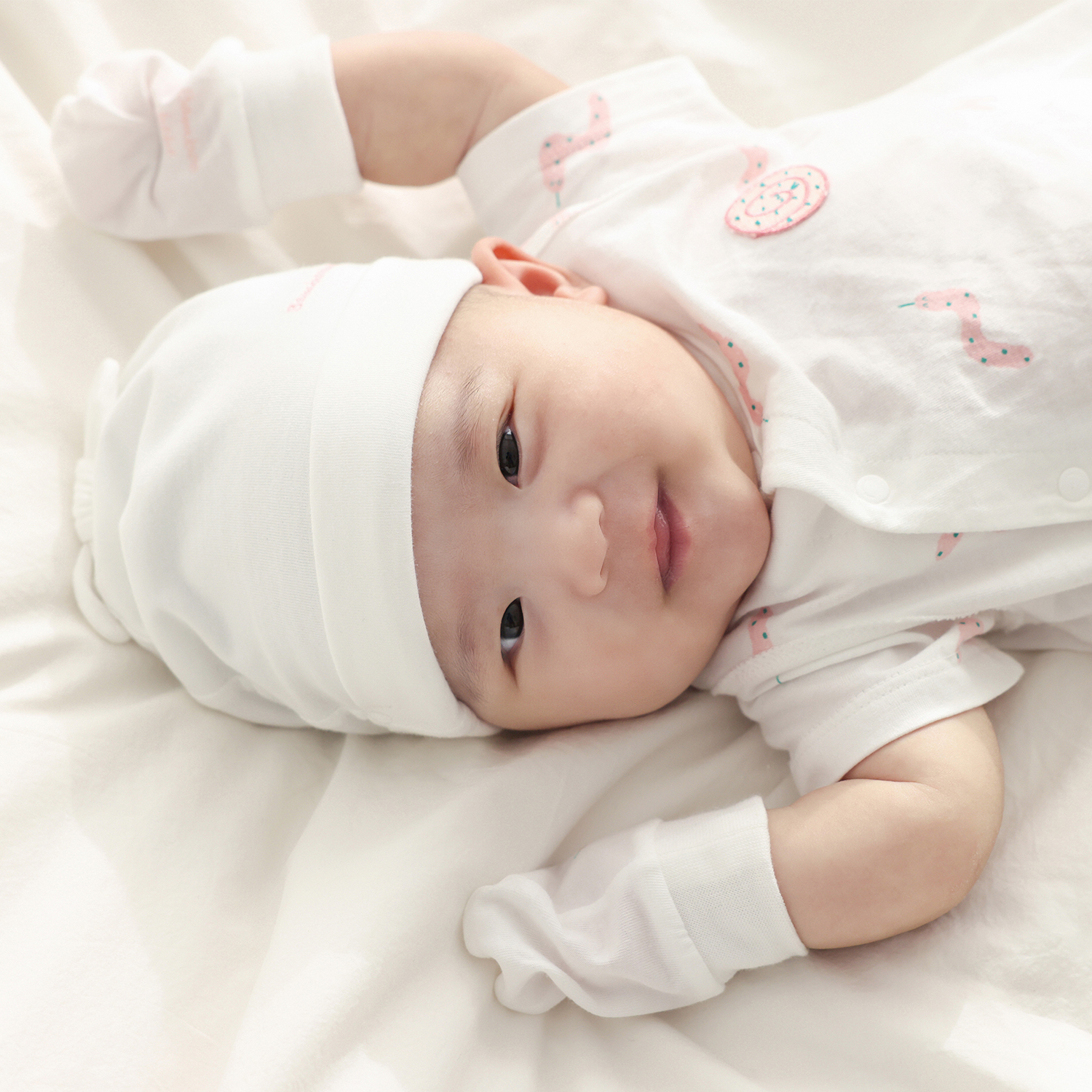 Bamboo Soft Snakie Baby Mittens