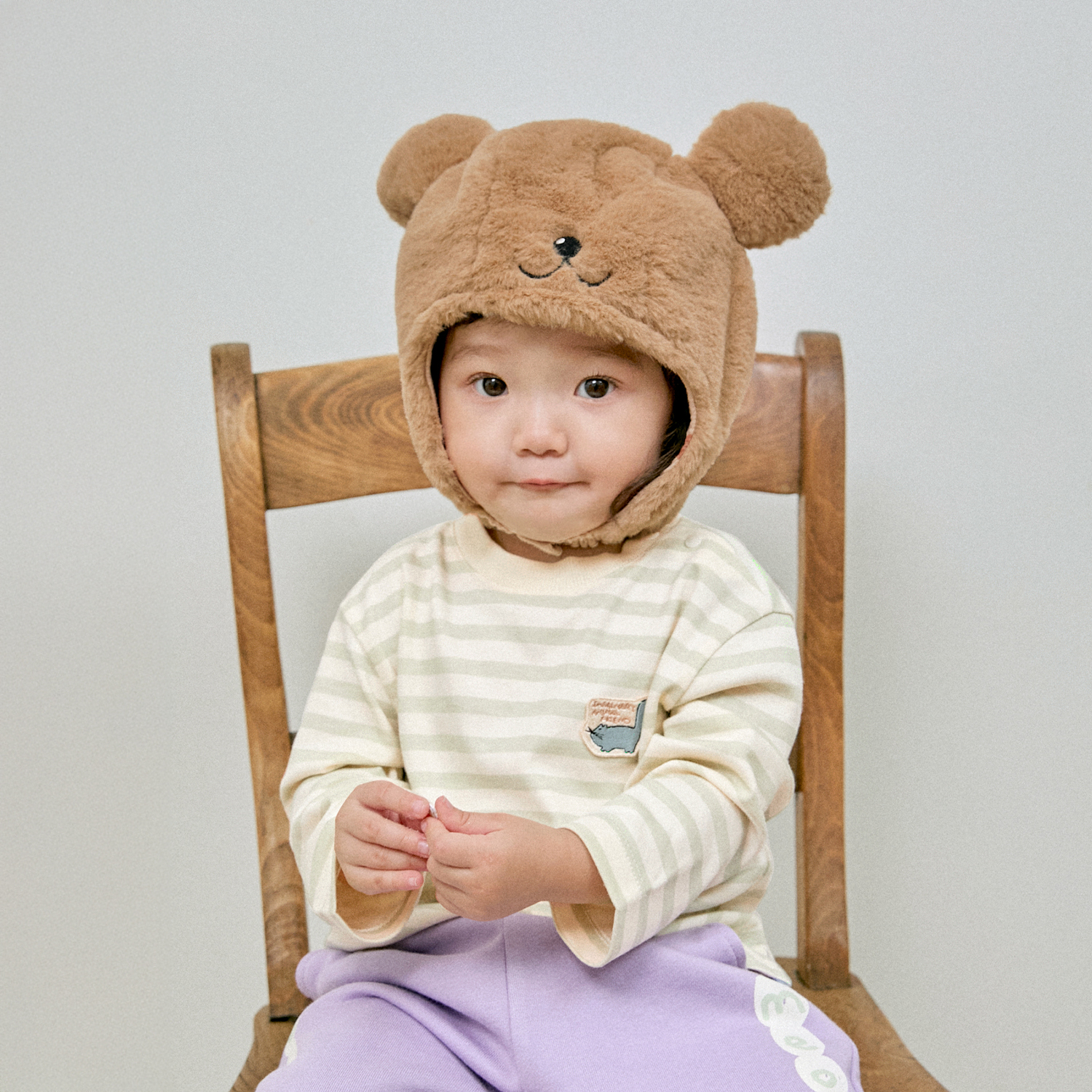 판타주 귀도리 모자