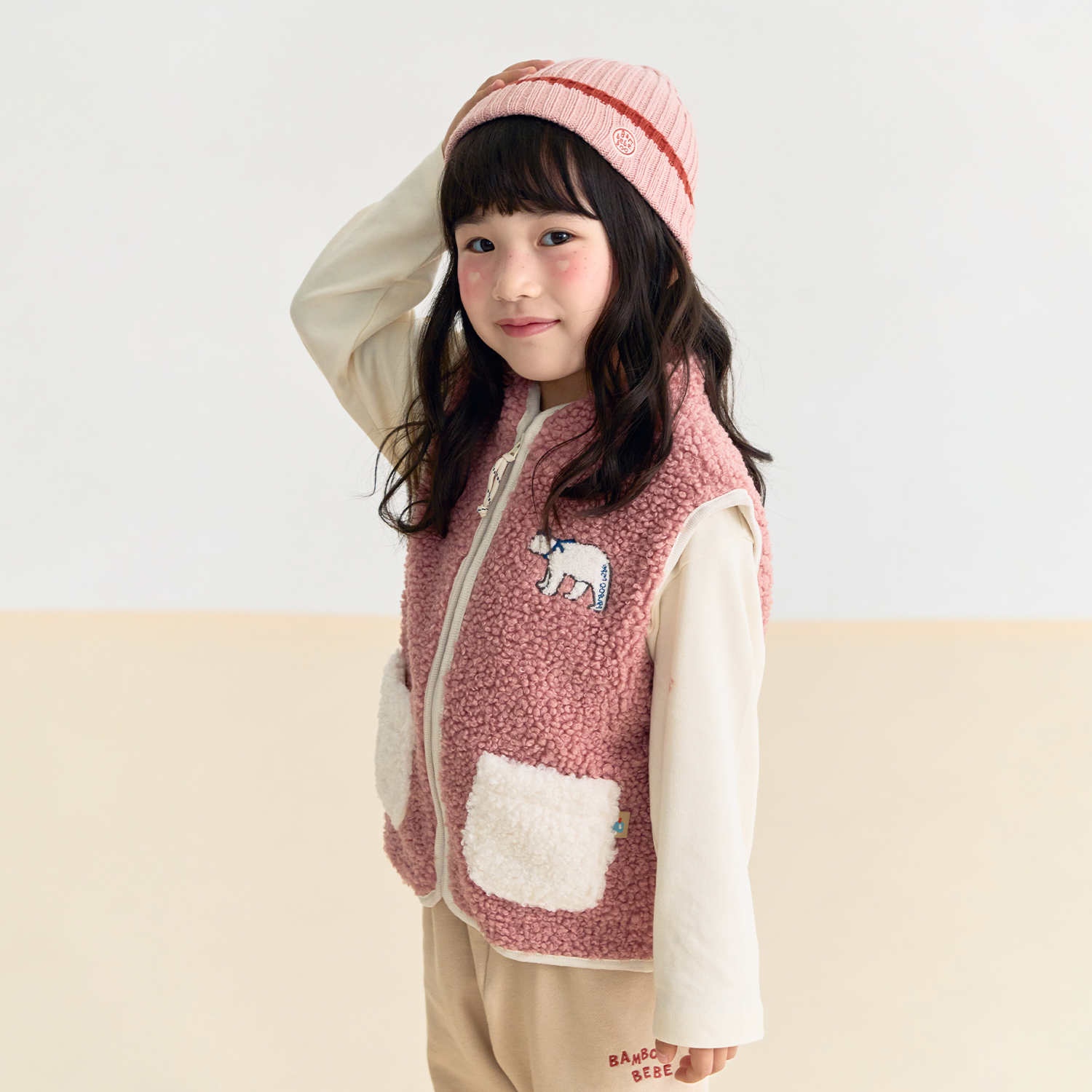 Mountain Village Fleece Vest(2~8Y)