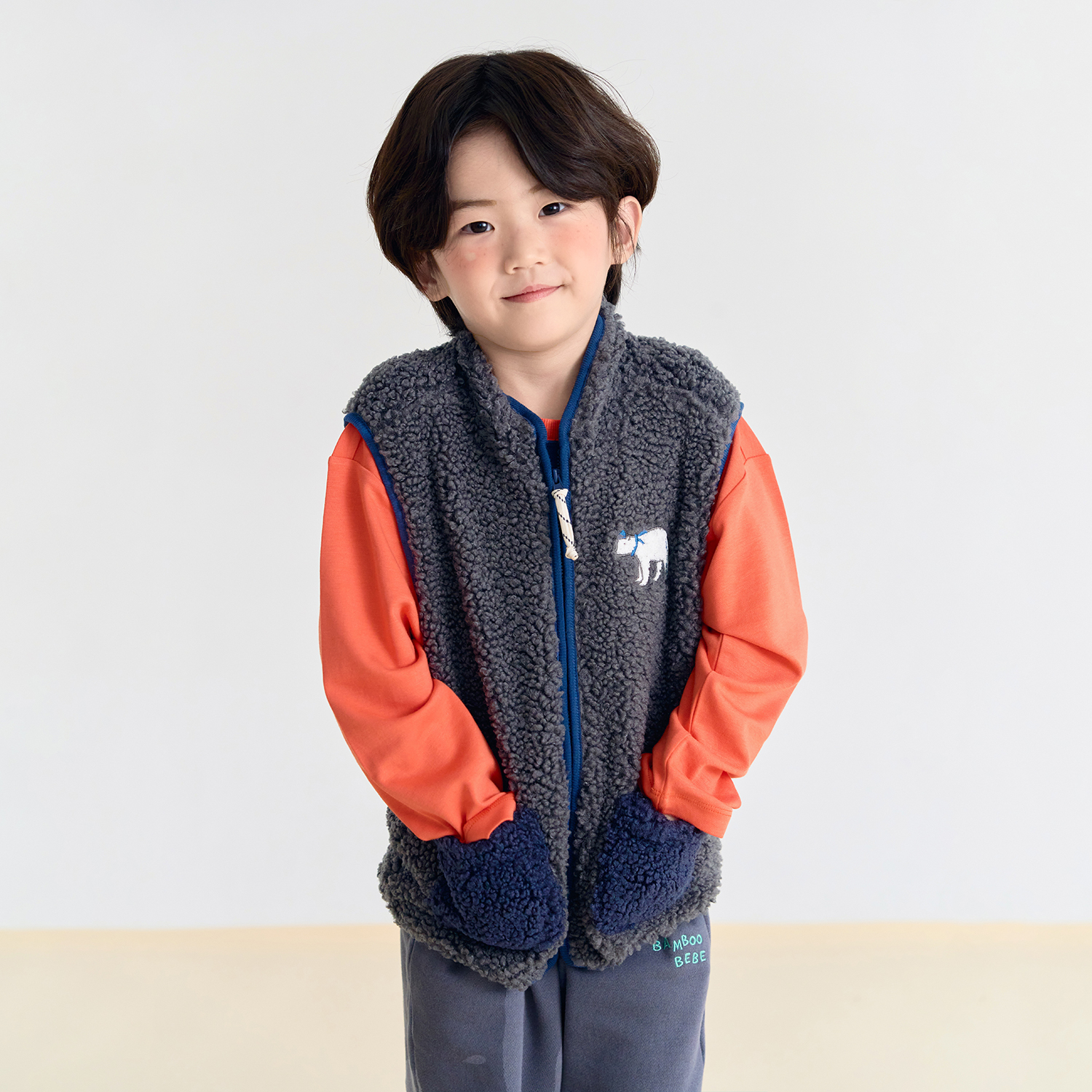 Mountain Village Fleece Vest(2~8Y)