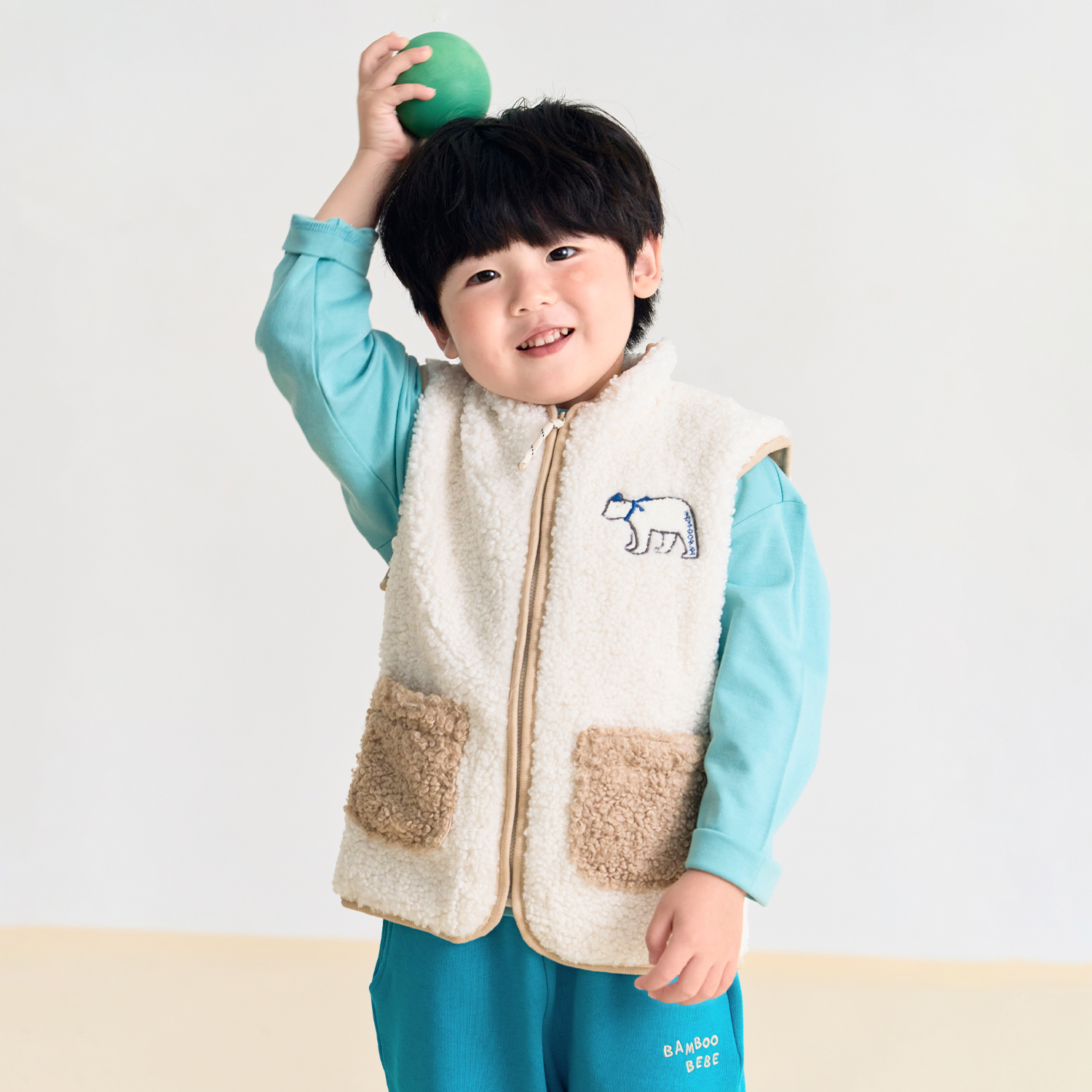 Mountain Village Fleece Vest(2~8Y)