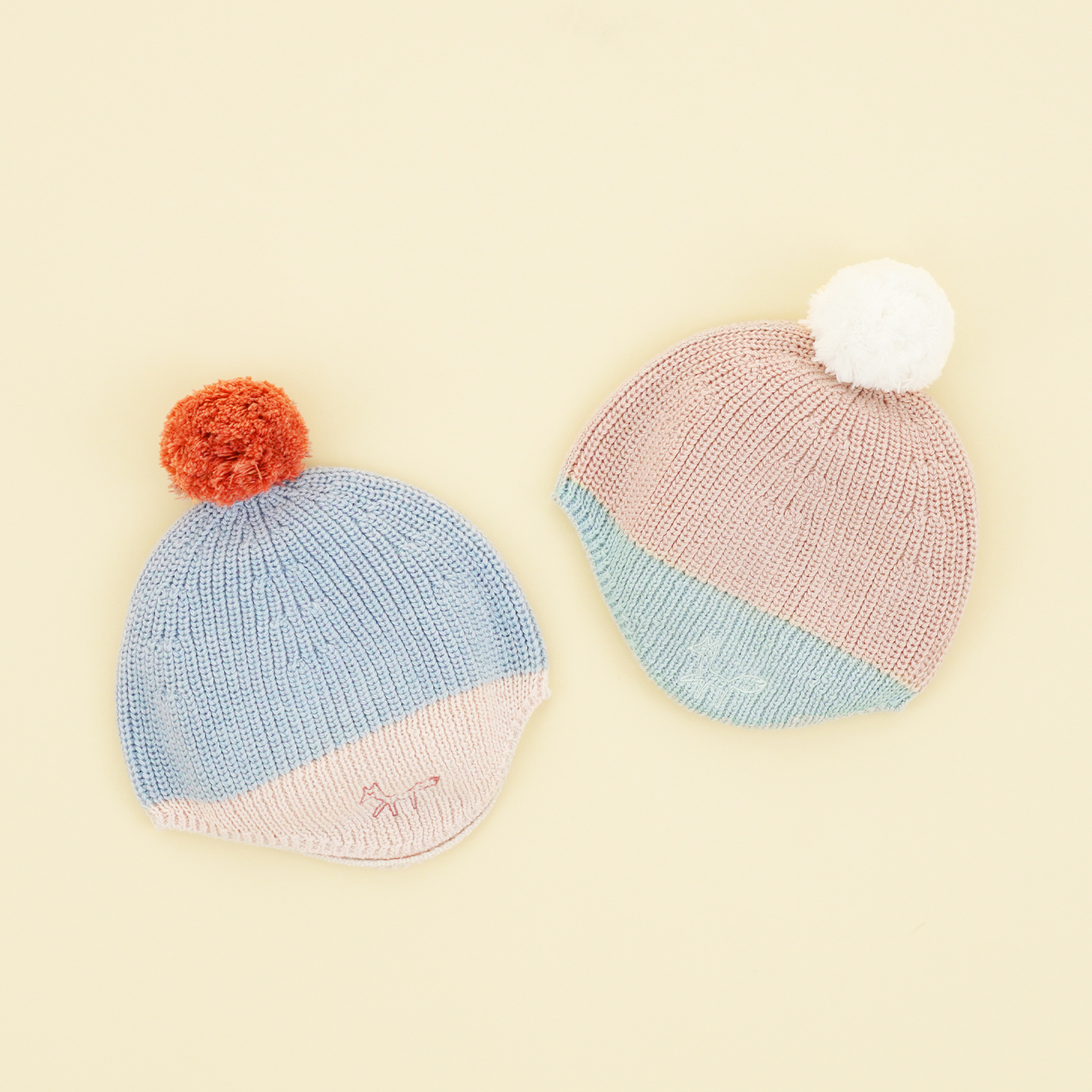 BambooKnit Pom Pom  Beanie