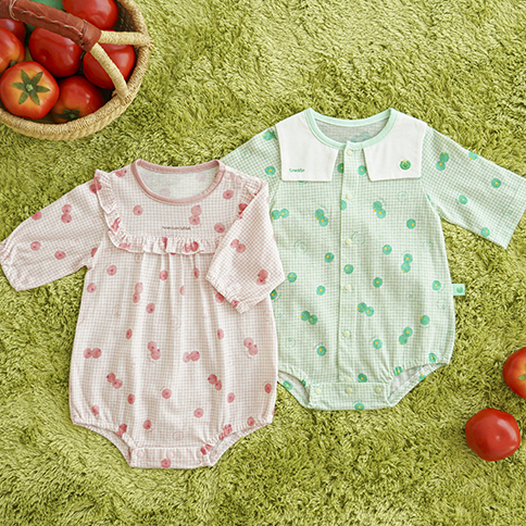 Bamboo Airy Tomato Baby Bodysuit