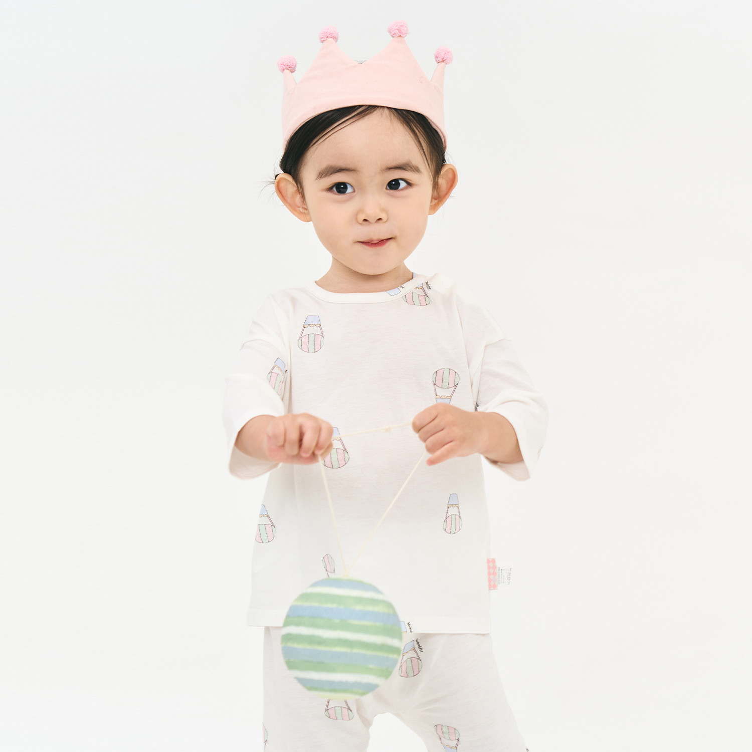 Airy Circus ¾ Sleeve Set(3M~3Y)