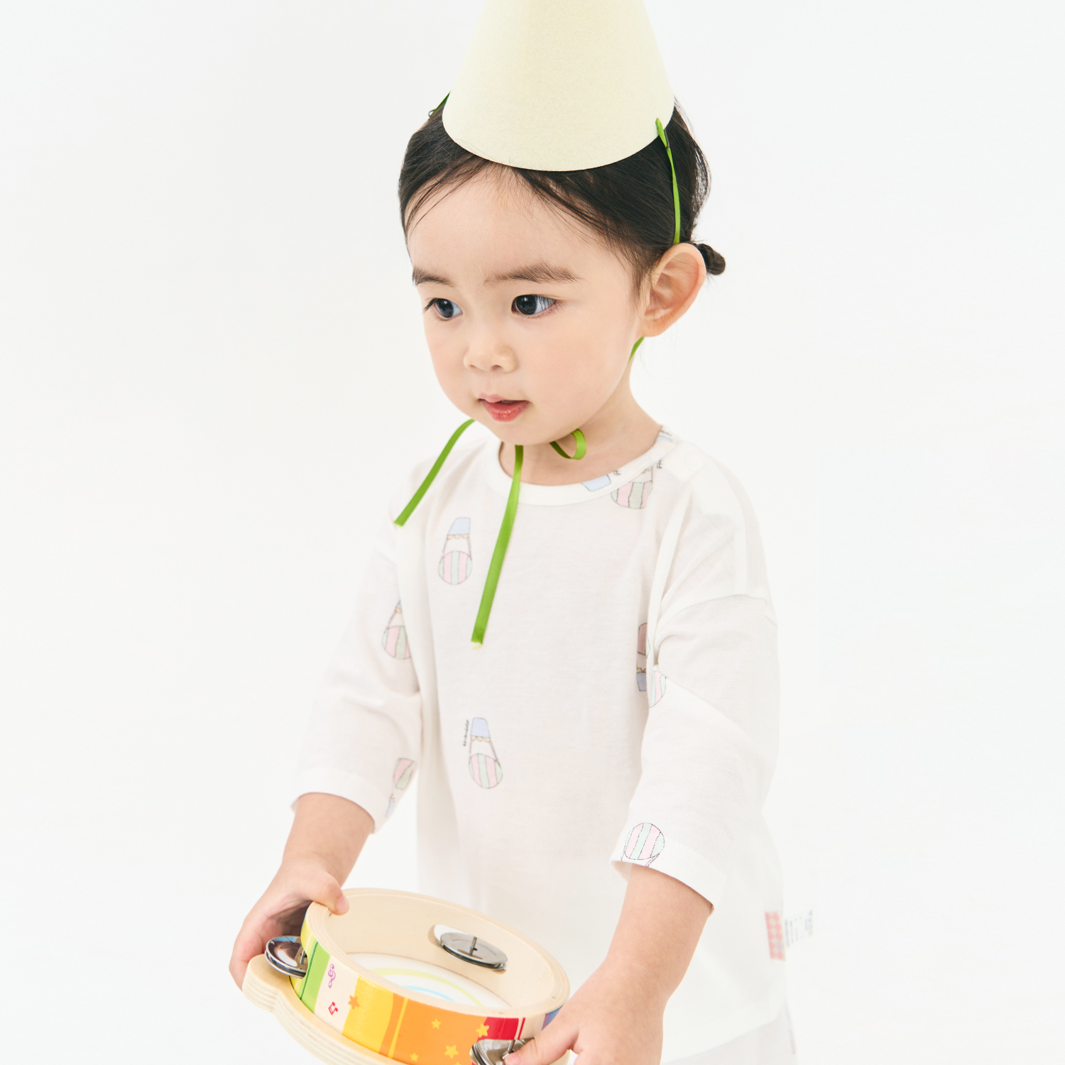 Airy Circus ¾ Sleeve Set(3M~3Y)