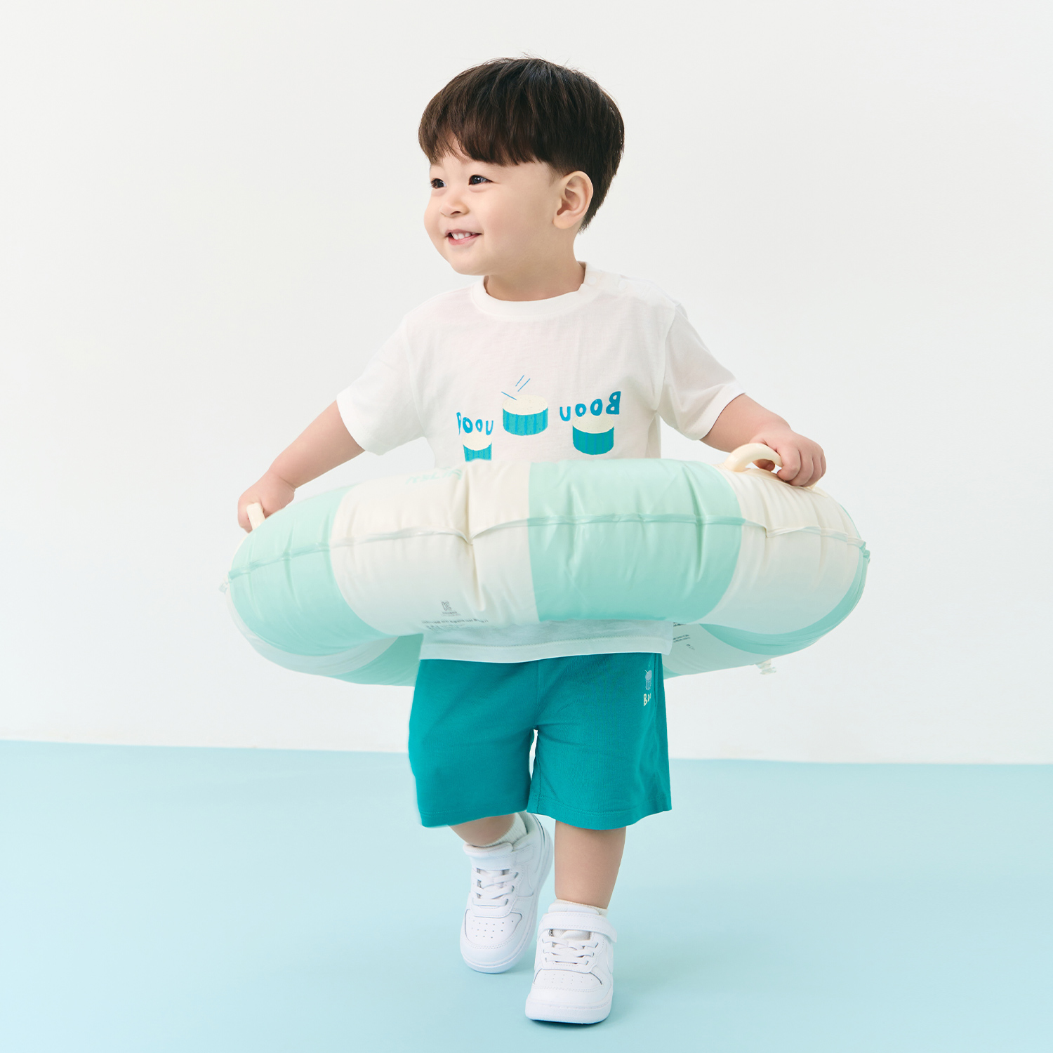 Bamboo Circus Short Sleeve Set_Drum(12M~8Y)