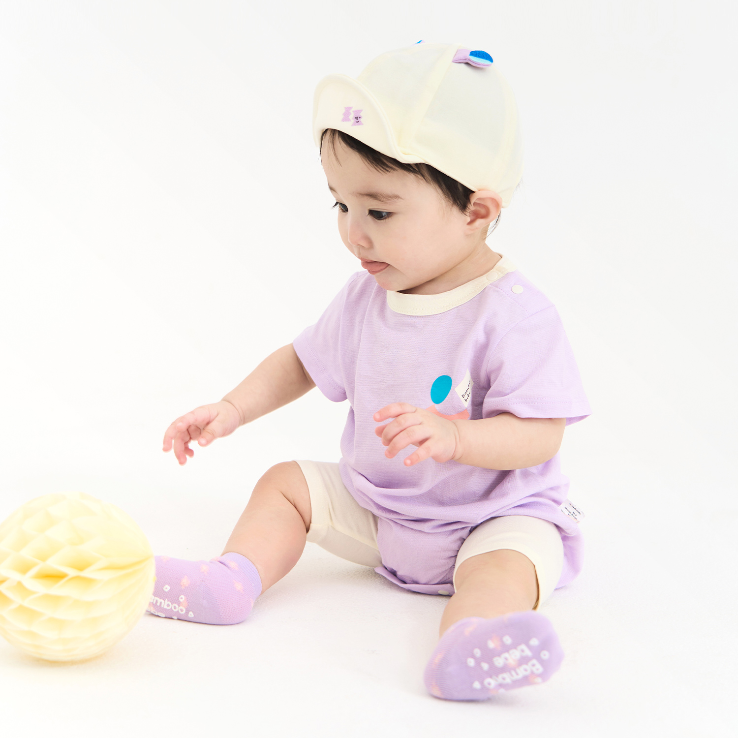 Bamboo Circus Knee Length Baby Leggings 2PACK