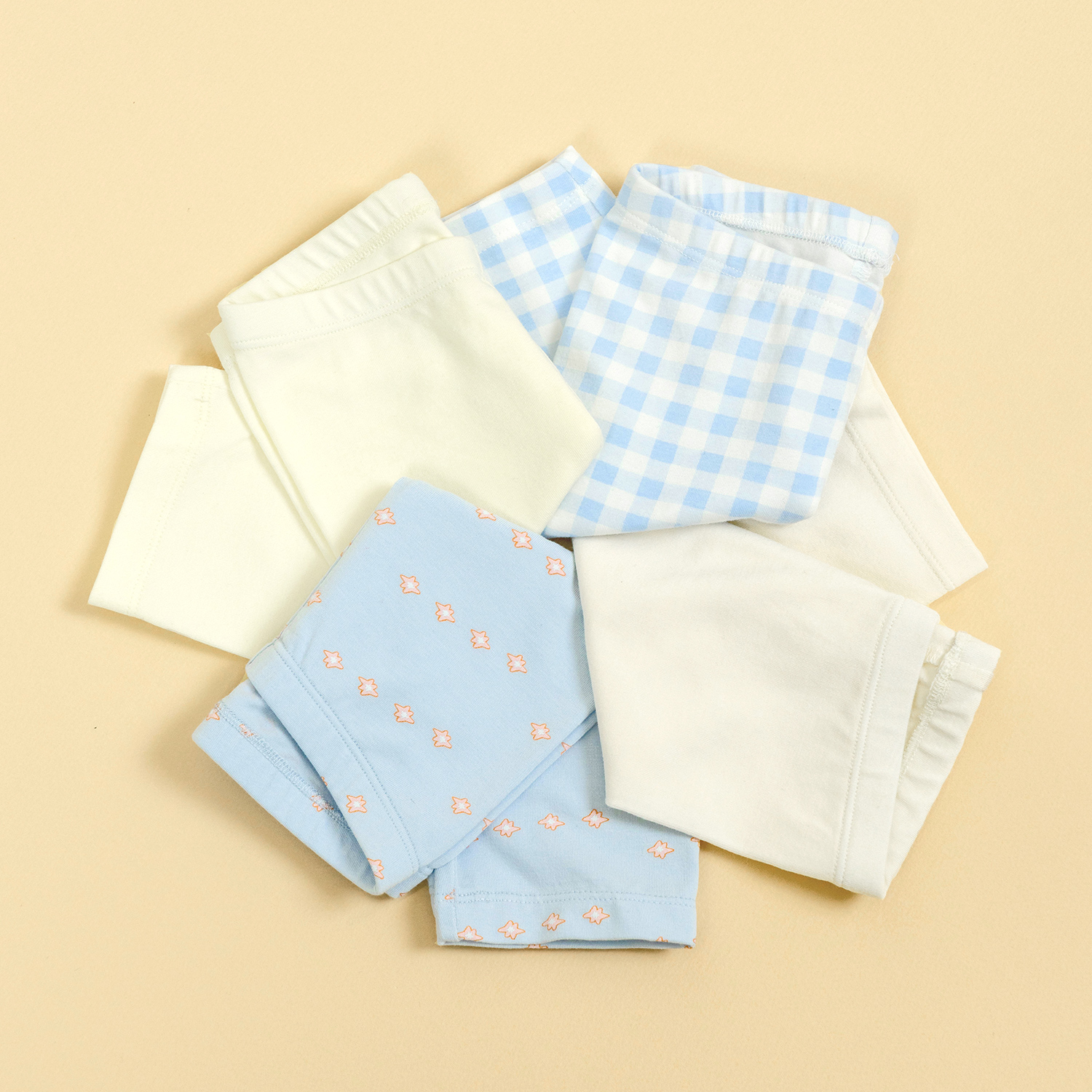 Bamboo Circus Knee Length Baby Leggings 2PACK