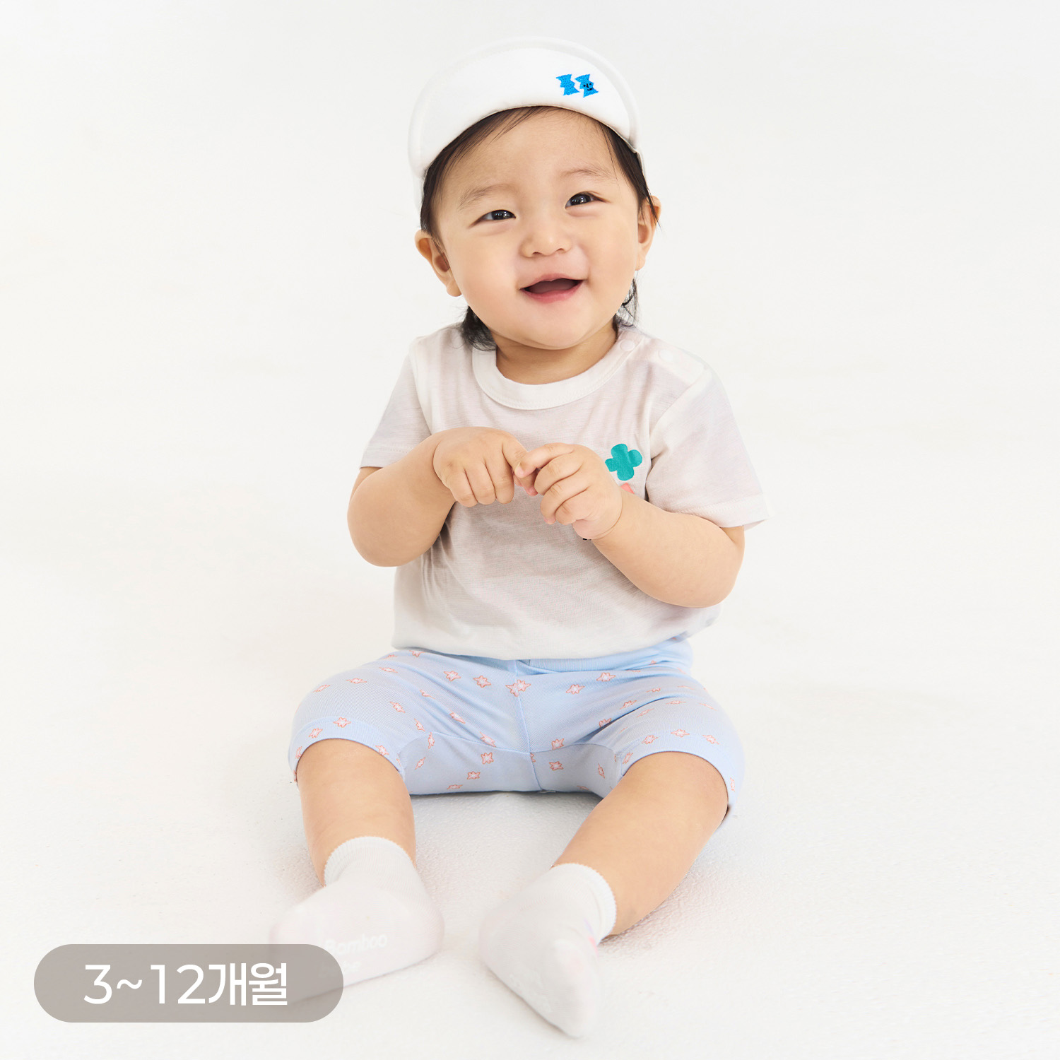 Bamboo Circus Knee Length Baby Leggings 2PACK