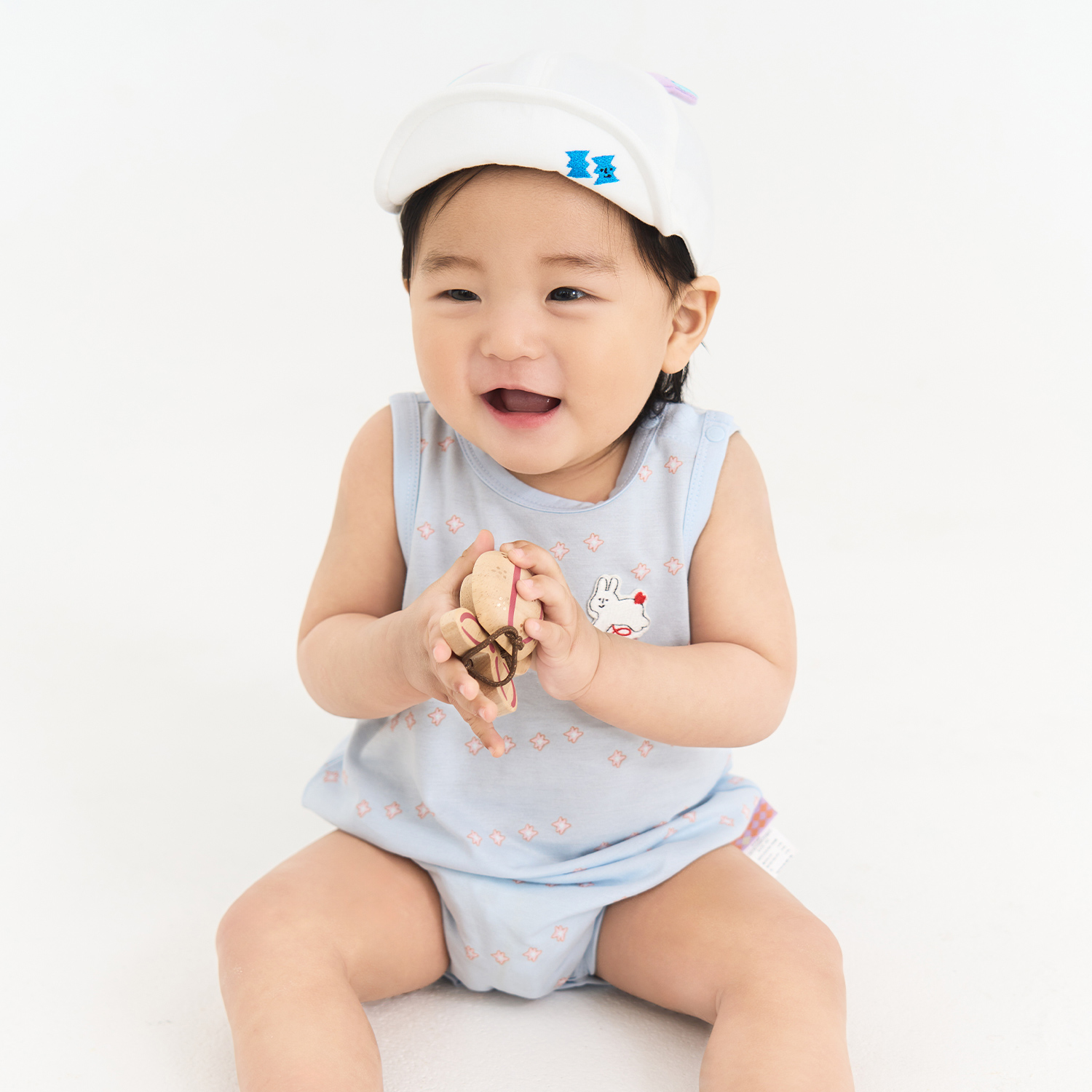 BambooCool Circus Sleeveless Baby Bodysuit