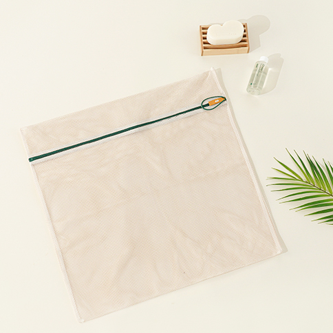 Pure Beige Non-Fluorescent Laundry Net(Square M)