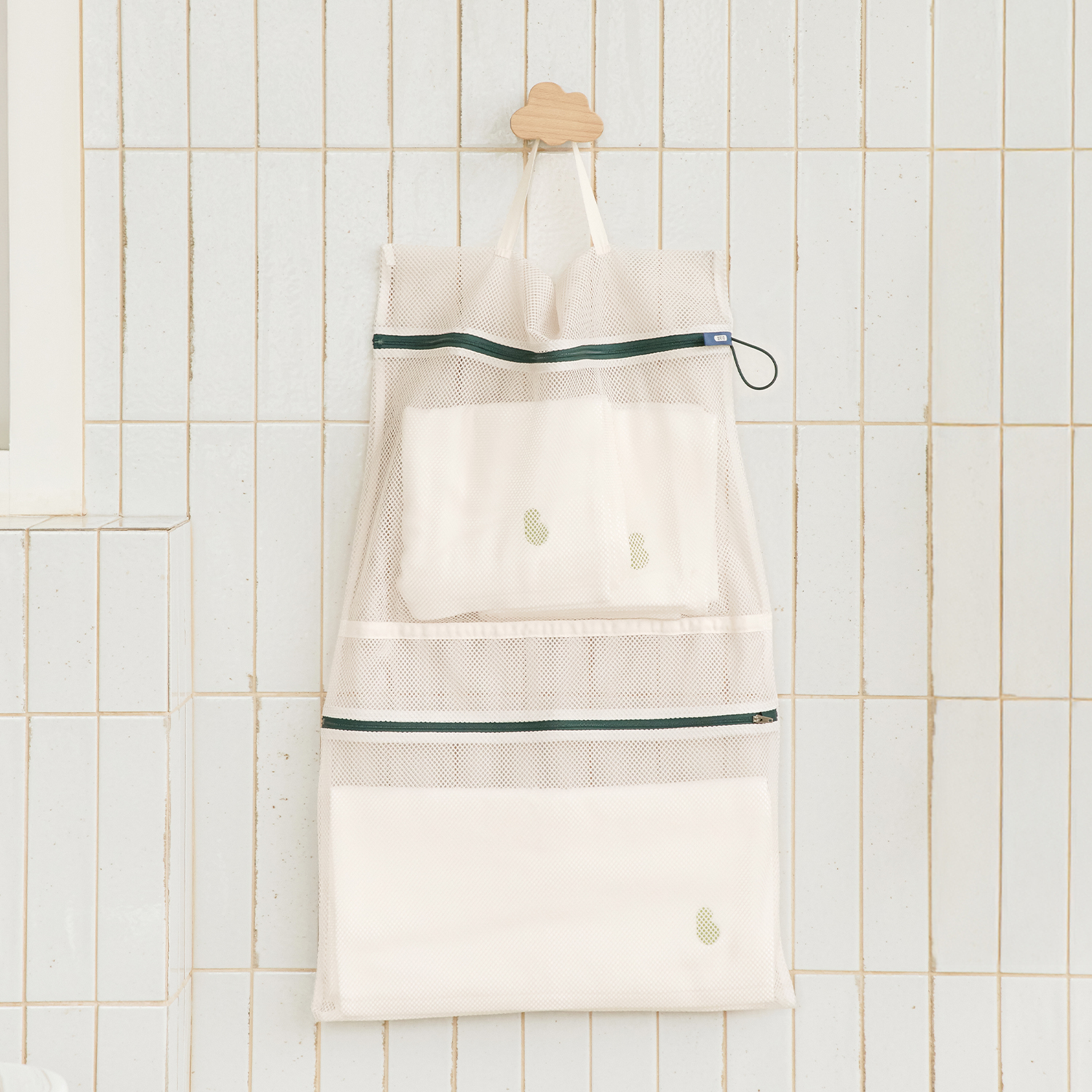 Pure Beige Non-Fluorescent Laundry Net(Multi-Use)